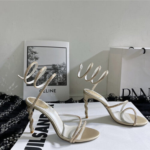 High Quality Luxury Rene Caovilla Cleo Heels – Style 88390 alternate view