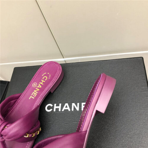 High Quality Luxury Chanel Chain Flat Sandals product detail