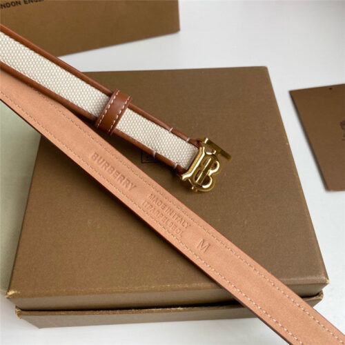 High Quality Luxury Burberry B Buckle Belt – Style 61062 product detail