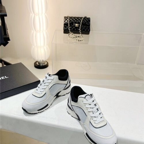 High Quality Luxury Chanel Logo Sneakers Womens – Style 43718 product detail