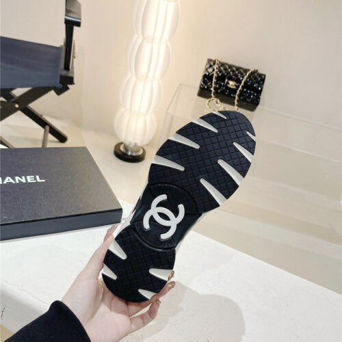 High Quality Luxury Chanel Logo Sneakers Womens – Style 43718 product detail