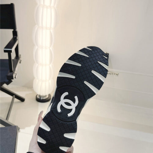 High Quality Luxury Chanel Logo Sneakers Womens – Style 47110 product detail