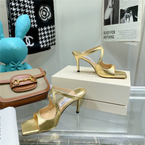 High Quality Luxury Jimmy Choo Heeled Satin Sandals – Style 68919 product detail
