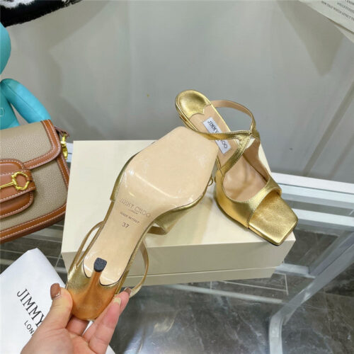 High Quality Luxury Jimmy Choo Heeled Satin Sandals – Style 68919 product detail
