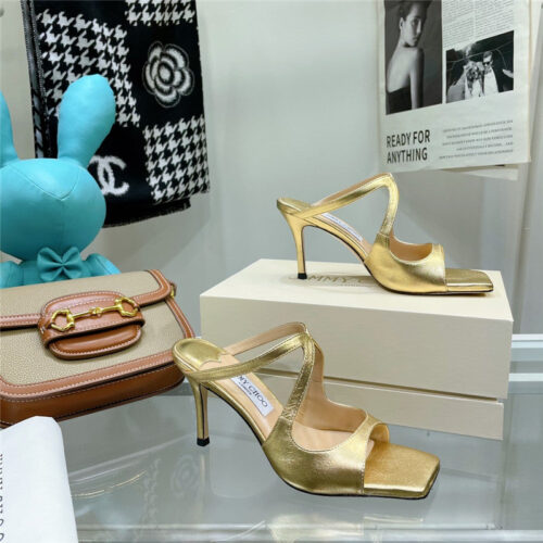 High Quality Luxury Jimmy Choo Heeled Satin Sandals – Style 68919 product detail