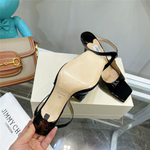 High Quality Luxury Jimmy Choo Heeled Satin Sandals – Style 85879 product detail