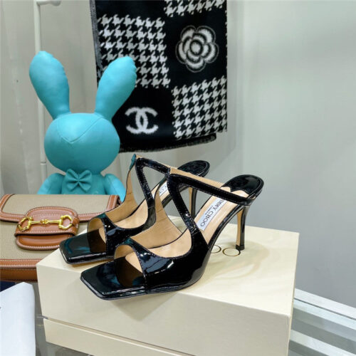 High Quality Luxury Jimmy Choo Heeled Satin Sandals – Style 85879 product detail