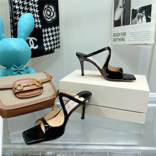 High Quality Luxury Jimmy Choo Heeled Satin Sandals – Style 85879 product detail