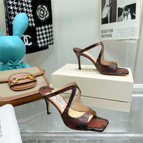 High Quality Luxury Jimmy Choo Heeled Satin Sandals – Style 37303 product detail