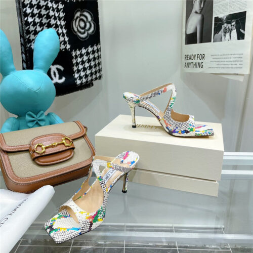 High Quality Luxury Jimmy Choo Heeled Satin Sandals product detail
