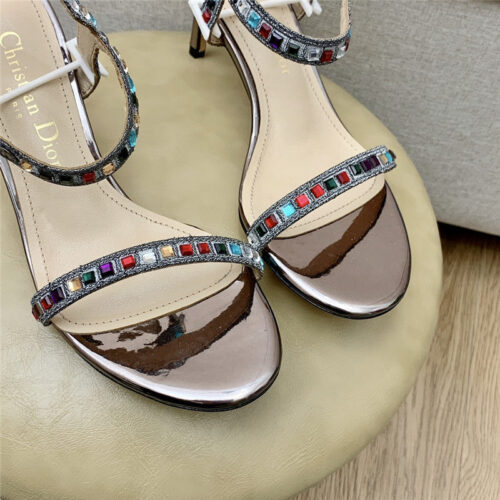 High Quality Luxury Dior Dway Heeled Sandals – Style 30726 product detail