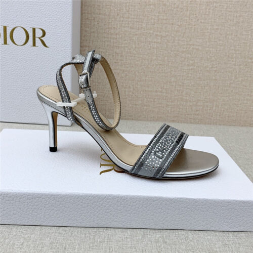 High Quality Luxury Dior Dway Heeled Sandals product detail