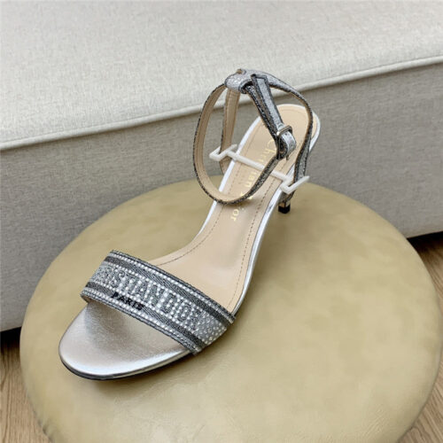 High Quality Luxury Dior Dway Heeled Sandals product detail