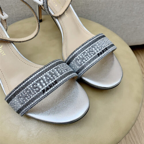 High Quality Luxury Dior Dway Heeled Sandals product detail