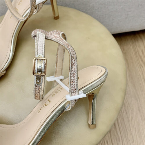 High Quality Luxury Dior Dway Heeled Sandals – Style 68582 product detail