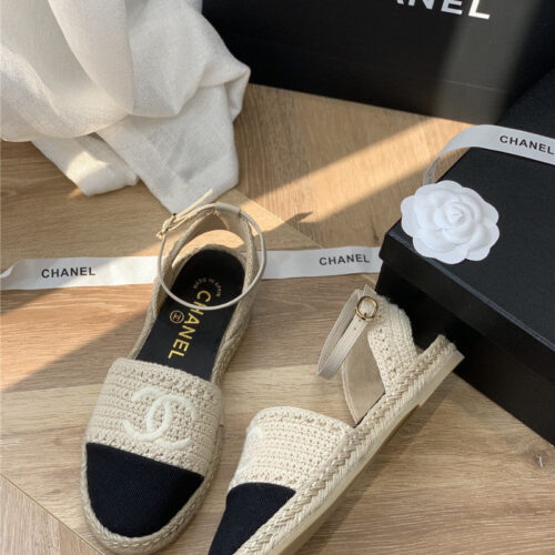 High Quality Luxury Chanel Hand Woven Sandals – Style 52102 product detail