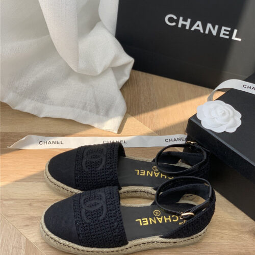 High Quality Luxury Chanel Hand Woven Sandals – Style 21030 product detail