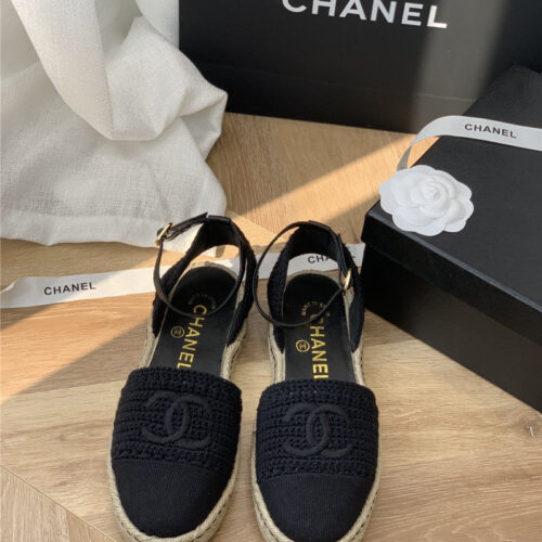 High Quality Luxury Chanel Hand Woven Sandals – Style 21030 product detail