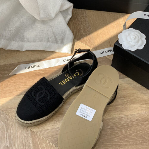 High Quality Luxury Chanel Hand Woven Sandals – Style 21030 product detail