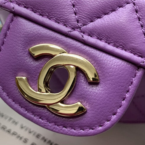 High Quality Luxury Chanel Heart Chain Diamond Bag – Style 47779 product detail