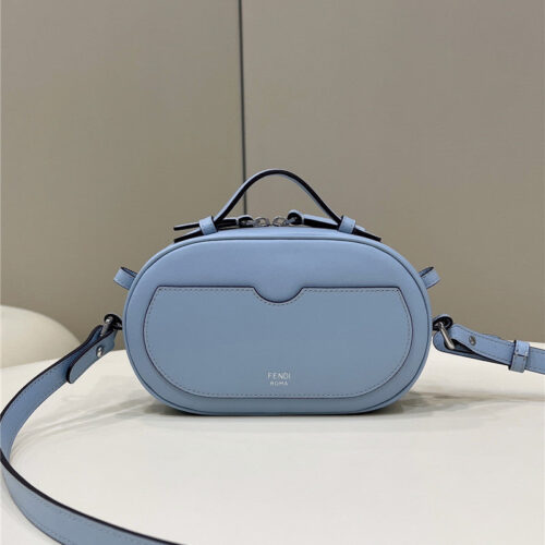 High Quality Luxury Fendi Logo Suede Camera Bag alternate view