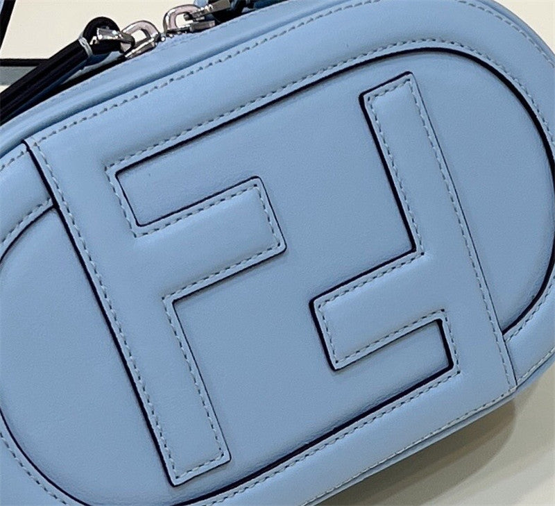 High Quality Luxury Fendi Logo Suede Camera Bag product detail