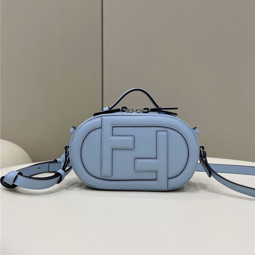 High Quality Luxury Fendi Logo Suede Camera Bag