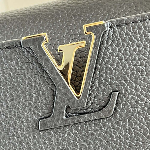 High Quality Luxury Louis Vuitton Capucines Small Bag Black – Style 47590 product detail