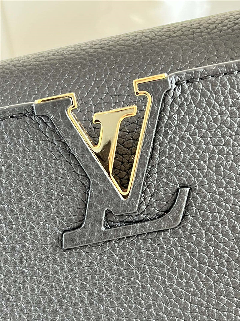 High Quality Luxury Louis Vuitton Capucines Small Bag Black – Style 47590 product detail