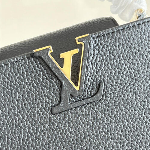 High Quality Luxury Louis Vuitton Capucines Mini Bag Black product detail