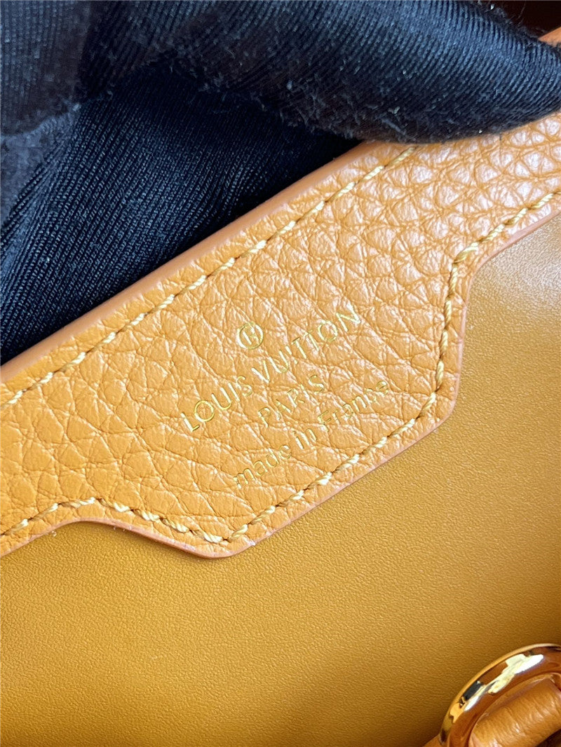 High Quality Luxury Louis Vuitton Capucines Small Bag Black product detail