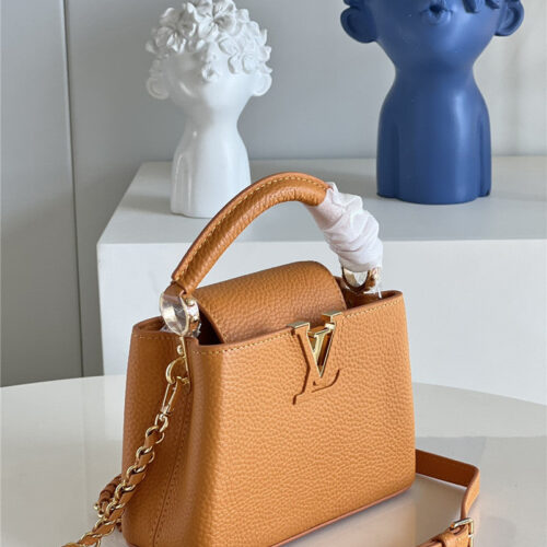 High Quality Luxury Louis Vuitton Capucines Mini Bag product detail