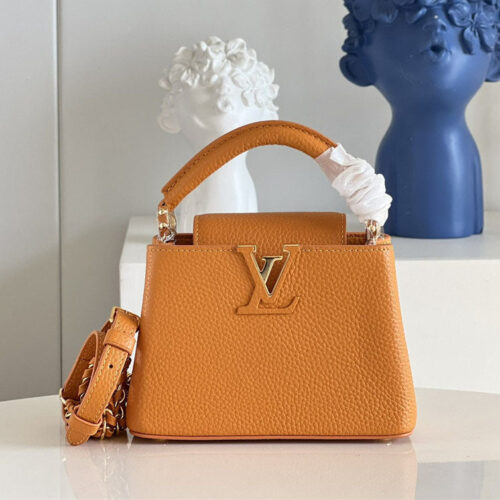 High Quality Luxury Louis Vuitton Capucines Mini Bag