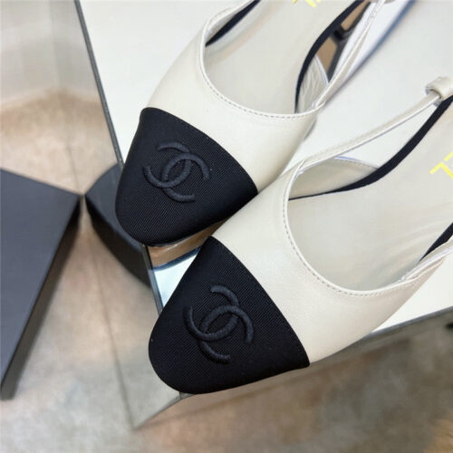 High Quality Luxury Chanel Chunky Heel Sandals – Style 53542 product detail
