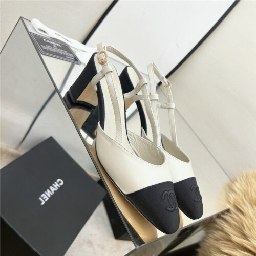 High Quality Luxury Chanel Chunky Heel Sandals – Style 53542