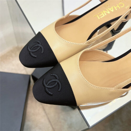 High Quality Luxury Chanel Chunky Heel Sandals – Style 20774 product detail