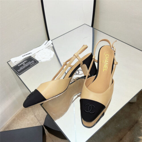 High Quality Luxury Chanel Chunky Heel Sandals – Style 20774 product detail