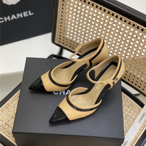 High Quality Luxury Chanel High Heel Sandals – Style 04006 product detail