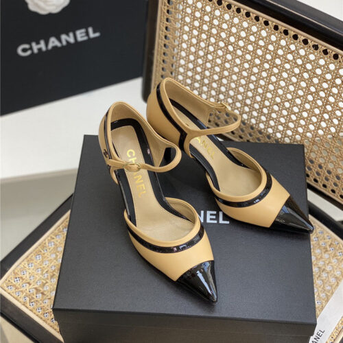 High Quality Luxury Chanel High Heel Sandals – Style 04006