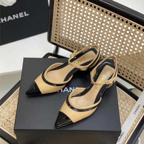 High Quality Luxury Chanel High Heel Sandals – Style 72934 alternate view