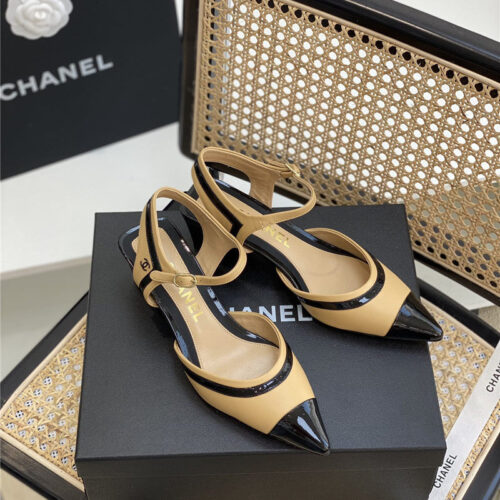 High Quality Luxury Chanel High Heel Sandals – Style 72934