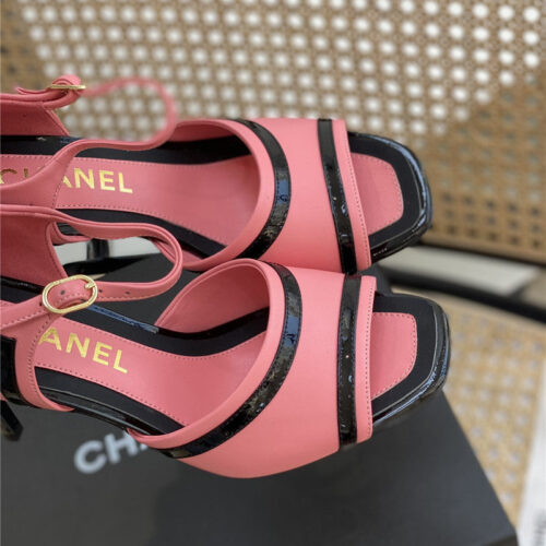 High Quality Luxury Chanel High Heel Sandals – Style 43558 product detail