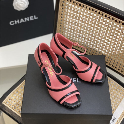 High Quality Luxury Chanel High Heel Sandals – Style 43558