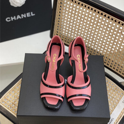 High Quality Luxury Chanel High Heel Sandals – Style 43558 product detail