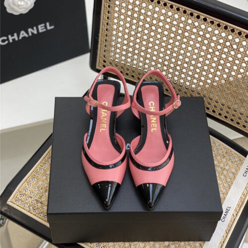 High Quality Luxury Chanel High Heel Sandals – Style 74630 alternate view