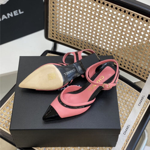 High Quality Luxury Chanel High Heel Sandals – Style 74630 product detail