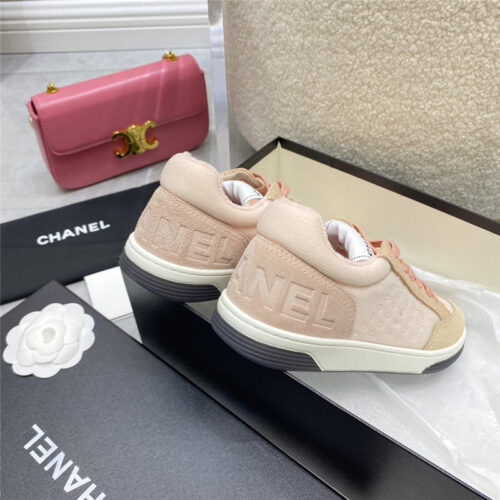High Quality Luxury Chanel Calfskin Sneakers Womens – Style 69606 product detail