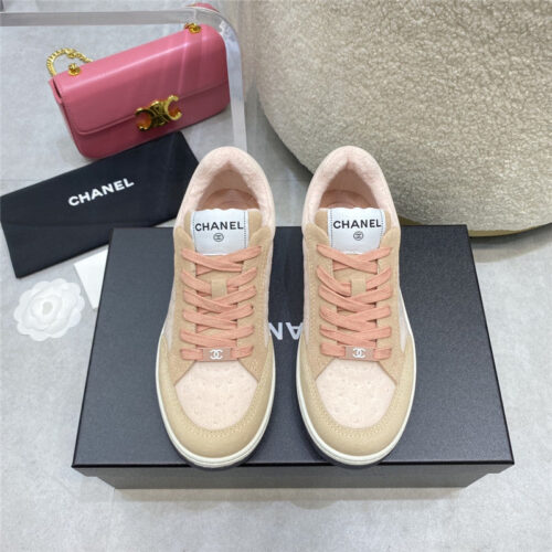 High Quality Luxury Chanel Calfskin Sneakers Womens – Style 69606 product detail