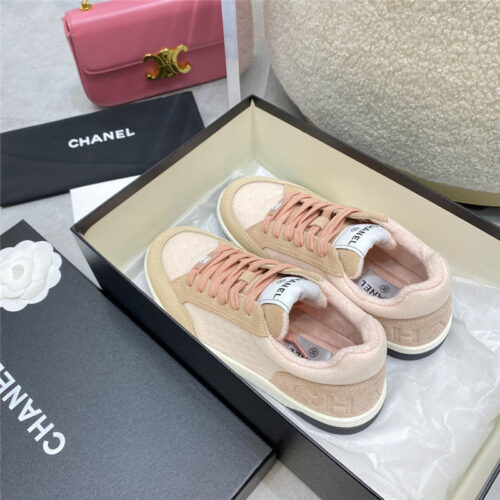 High Quality Luxury Chanel Calfskin Sneakers Womens – Style 69606 product detail