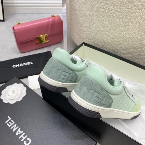 High Quality Luxury Chanel Calfskin Sneakers Womens – Style 00678 product detail